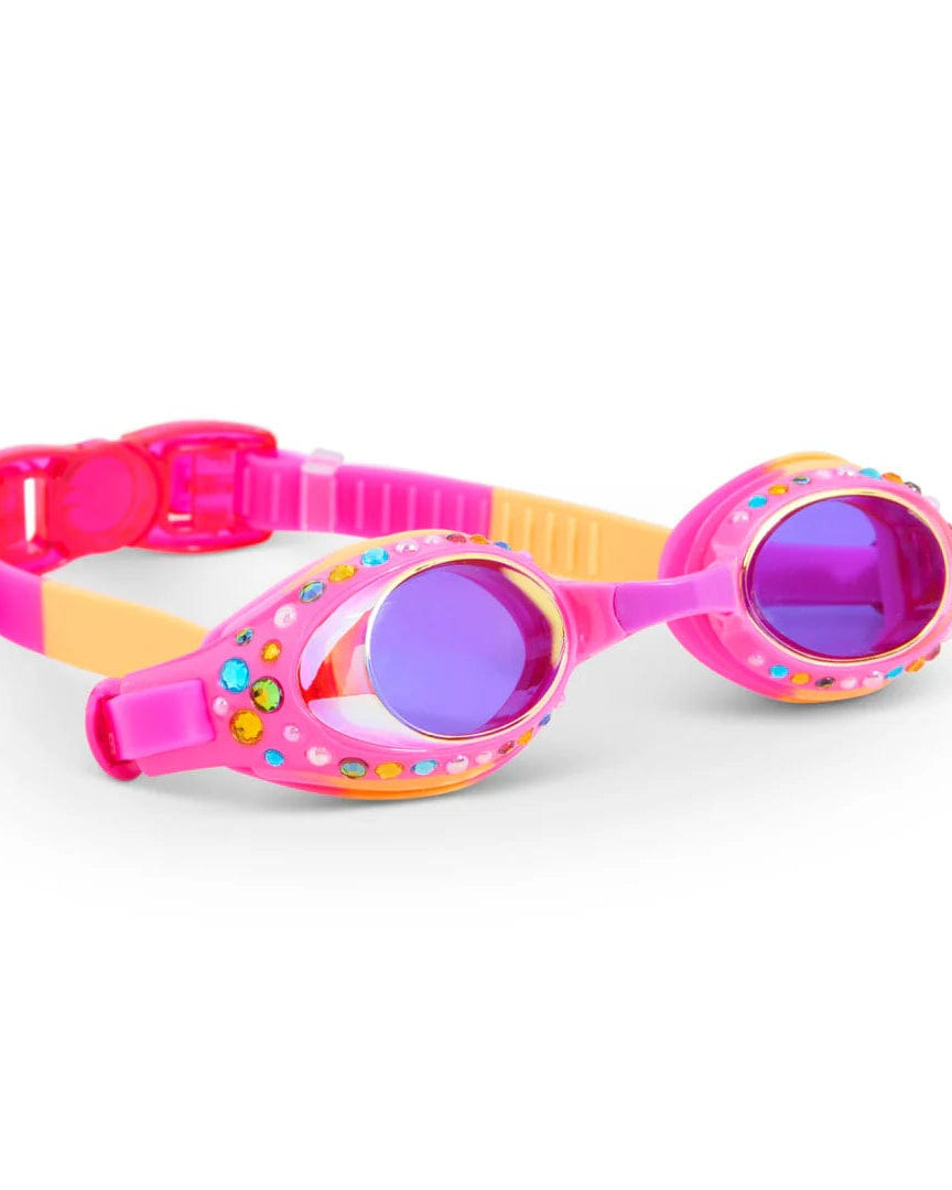 Bling2o Gem Tropical Tanzanite Swim Goggles 001G-GEM8G Gem Tropical Tanzanite Swim Goggles Splash Swimwear Goggles 810121613481