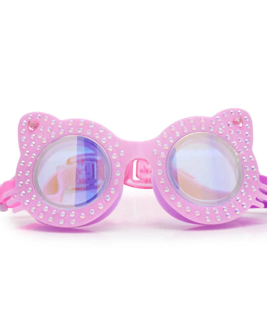 Bling2o Kitten Pawprint Pink Swim Goggles 001G-KITTEN8G Kitten Pawprint Pink Swim Goggles Splash Swimwear Goggles 810121612477
