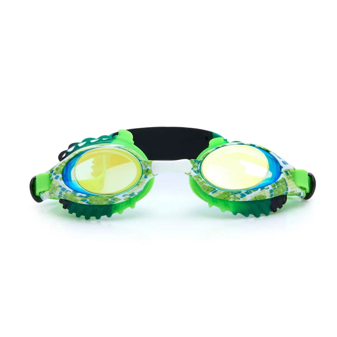 Bling2o Serpent Sea Snake Green Swim Goggle 001B-SERPENT8B Serpent Sea Snake Green Swim Goggle Splash Swimwear 810121612644