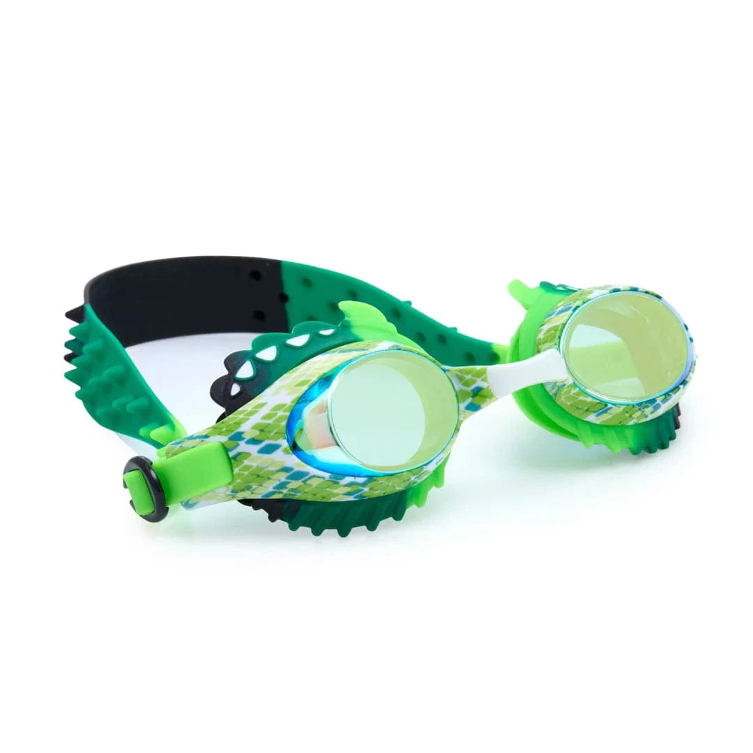 Bling2o Serpent Sea Snake Green Swim Goggle 001B-SERPENT8B Serpent Sea Snake Green Swim Goggle Splash Swimwear 810121612644