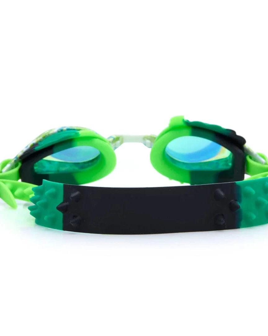 Bling2o Serpent Sea Snake Green Swim Goggle 001B-SERPENT8B Serpent Sea Snake Green Swim Goggle Splash Swimwear 810121612644
