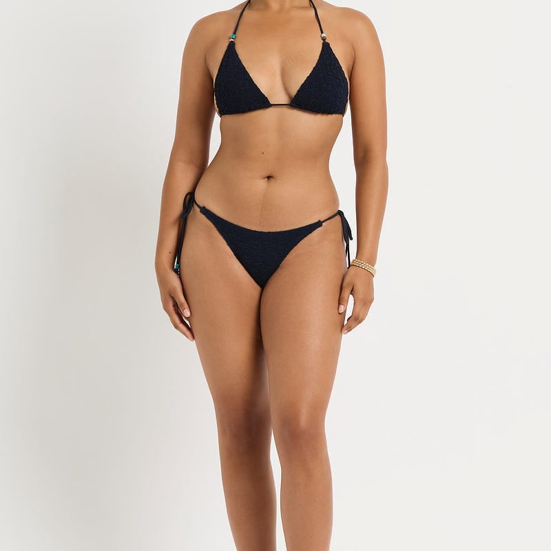 Bond Eye Bond Eye Beaded Ingrid Tri - Onyx BOUND875L-O Beaded Ingrid Tri - Onyx | Bond Eye Splash Swimwear General Onyx / O/S