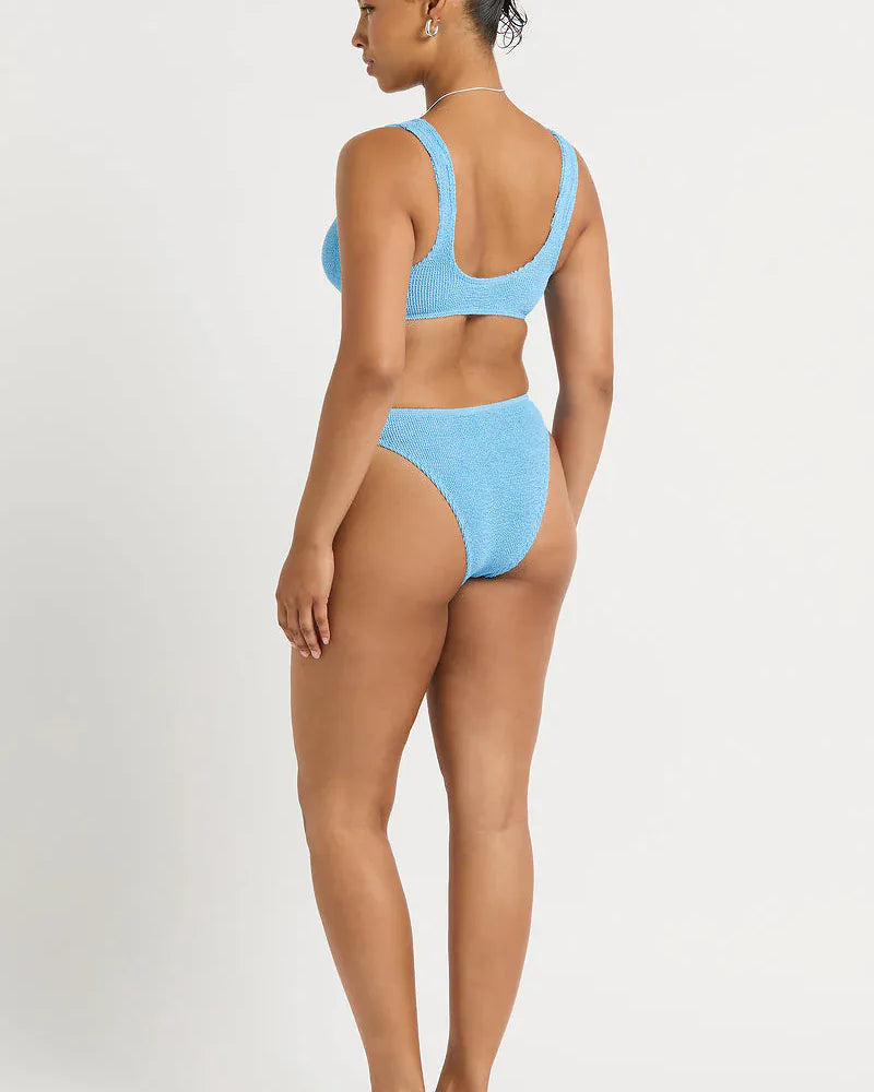 Bond Eye Bond Eye Christy Brief - Cloud Blue BOUND238R-O Christy Brief - Cloud Blue | Bond Eye Splash Swimwear Bikini Bottoms Cloud Blue / O/S 1000031640