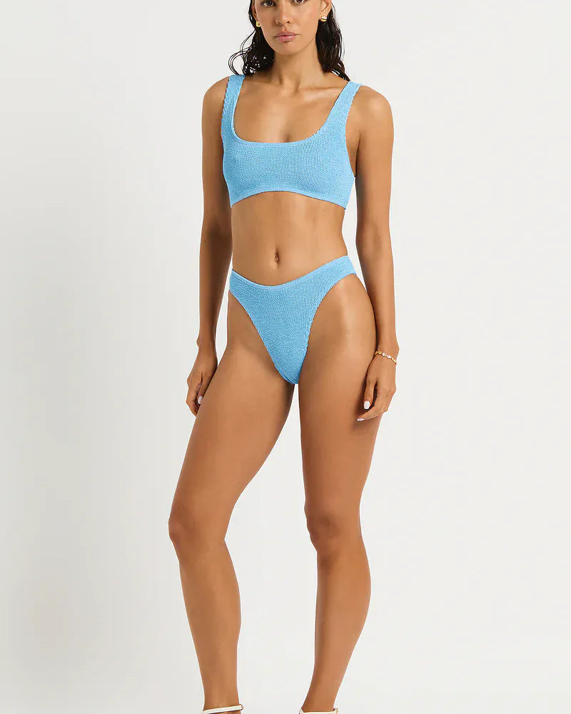 Bond Eye Bond Eye Malibu 2.0 Crop - Cloud Blue BOUND712R-O Malibu 2.0 Crop - Cloud Blue | Bond Eye Splash Swimwear Bikini Tops Cloud Blue / O/S 9347760769190