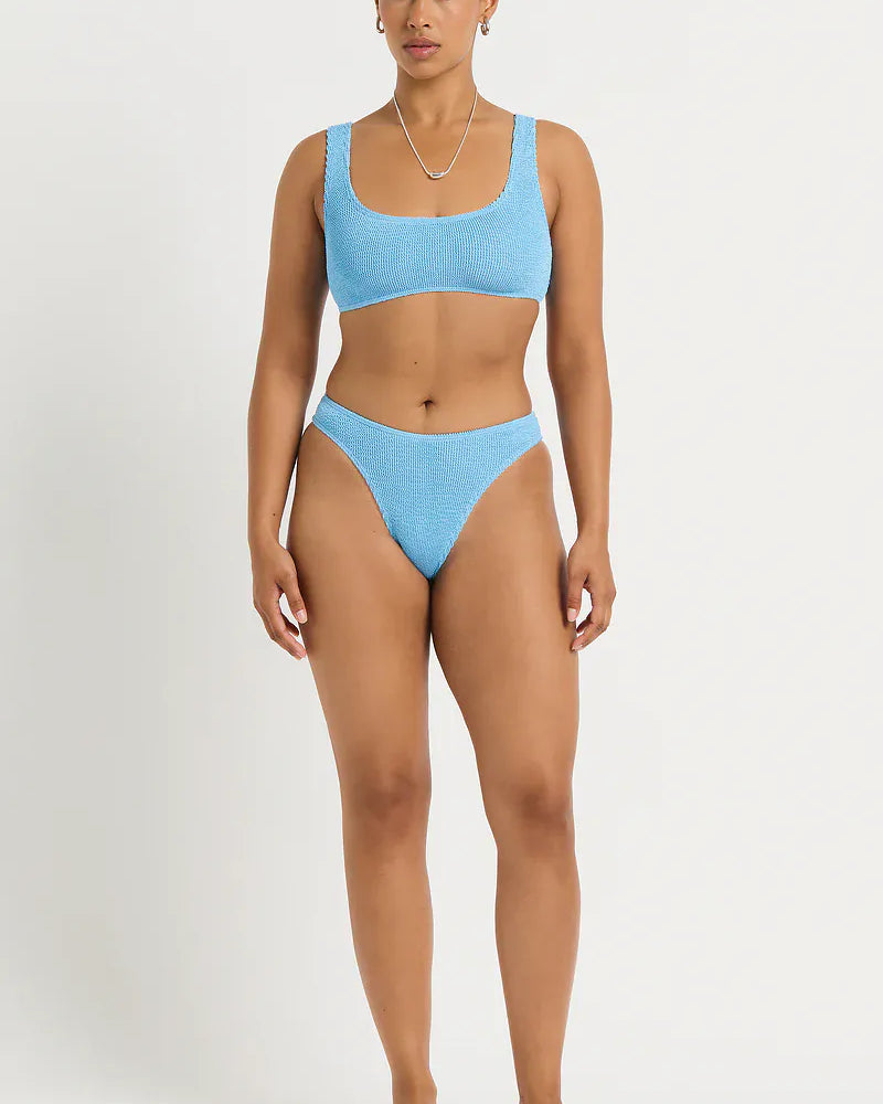 Bond Eye Bond Eye Malibu 2.0 Crop - Cloud Blue BOUND712R-O Malibu 2.0 Crop - Cloud Blue | Bond Eye Splash Swimwear Bikini Tops Cloud Blue / O/S 9347760769190