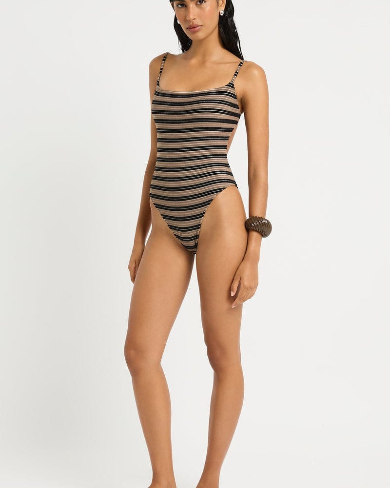 Bond Eye Bond Eye Nia 1 Pce - Black / Sandstone Bond Eye Nia 1 Pce - Black / Sandstone Splash Swimwear One Piece