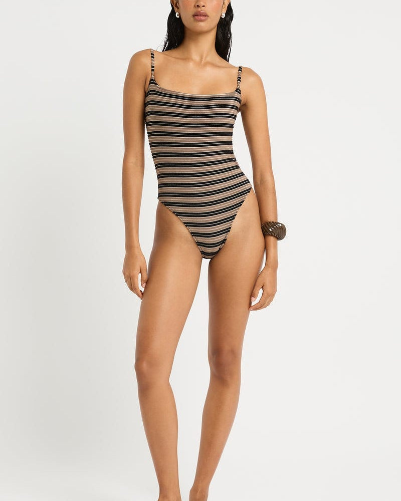 Bond Eye Bond Eye Nia 1 Pce - Black / Sandstone Bond Eye Nia 1 Pce - Black / Sandstone Splash Swimwear One Piece