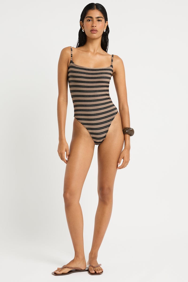 Bond Eye Bond Eye Nia 1 Pce - Black / Sandstone Bond Eye Nia 1 Pce - Black / Sandstone Splash Swimwear One Piece