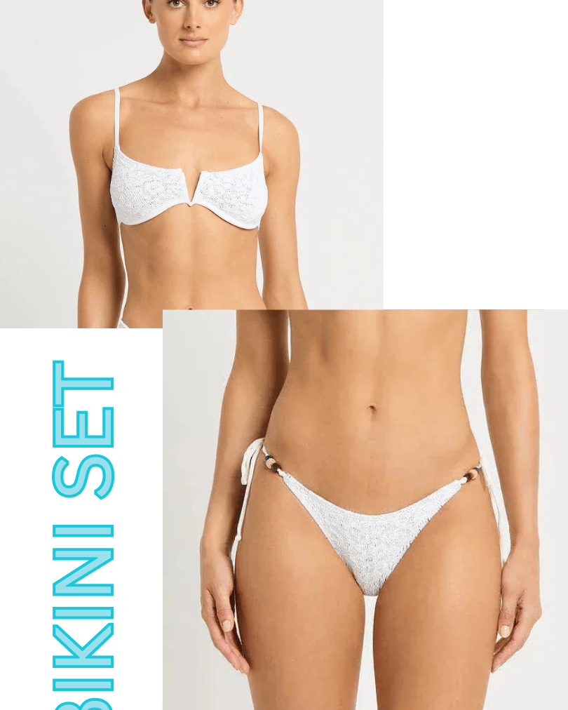 Bond Eye Bond Eye Nora Balconette & Beaded Tie Side Vista Brief Bikini Set - Optic White Leopard Bond Eye Nora Balconette & Beaded Tie Side Vista Brief Bikini Set - Optic White Leopard Splash Swimwear Bikini Set O/S 1000028909