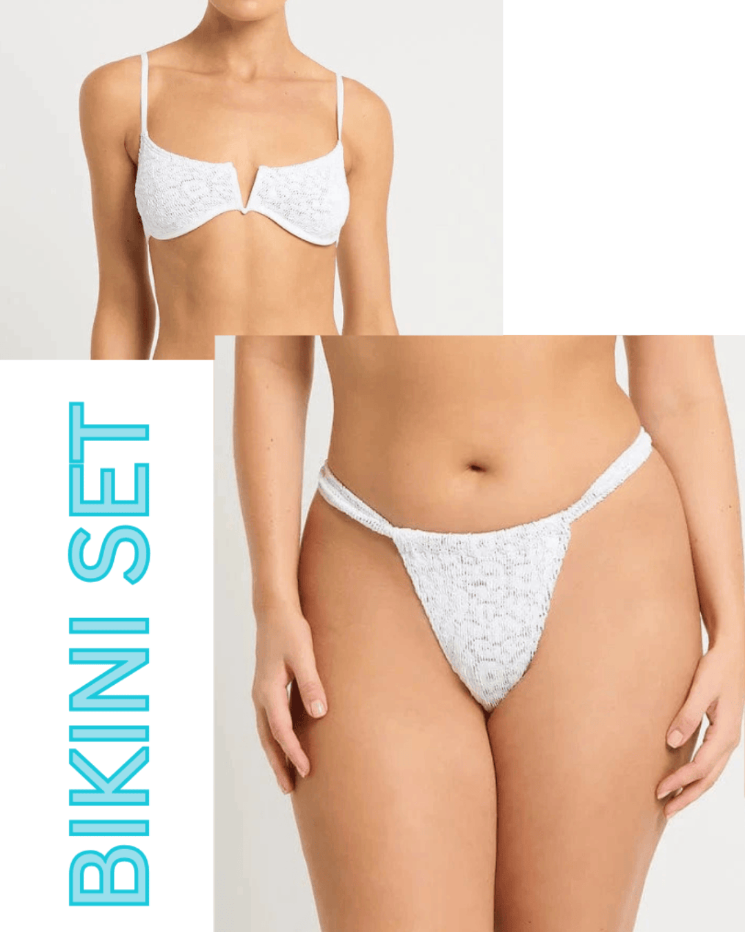 Bond Eye Bond Eye Nora Balconette & Georgia Brief Bikini Set - Optic White Leopard Bond Eye Nora Balconette & Georgia Brief Bikini Set - Optic Splash Swimwear Bikini Set O/S 1000028910