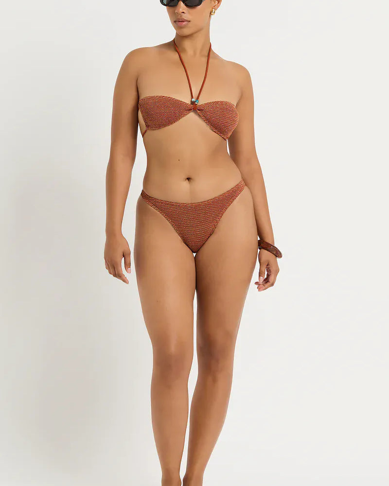 Bond Eye Bond Eye Scene Brief - Ginger BOUND047W-O Scene Brief - Ginger | Bond Eye Splash Swimwear Bikini Bottoms Ginger / O/S 9347760768964
