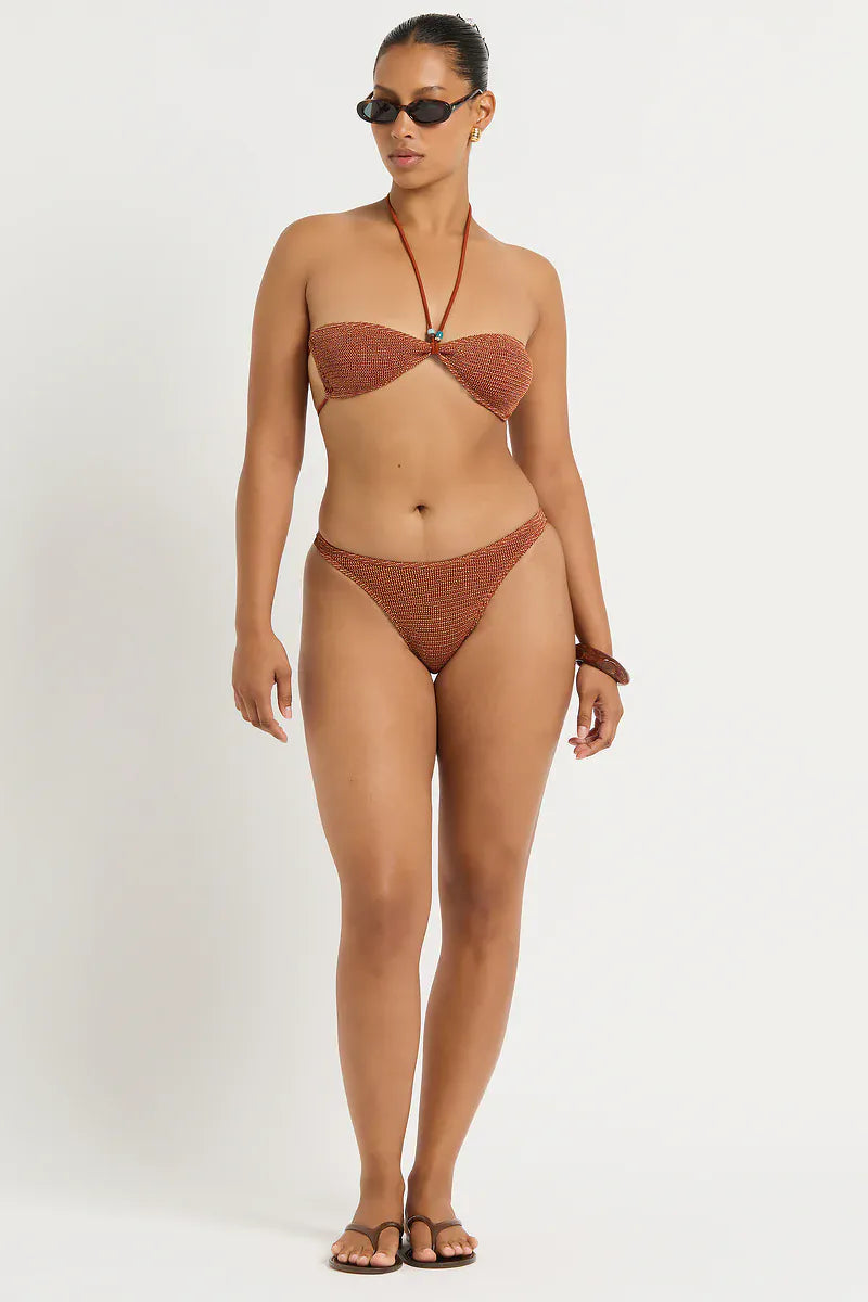 Bond Eye Bond Eye Scene Brief - Ginger BOUND047W-O Scene Brief - Ginger | Bond Eye Splash Swimwear Bikini Bottoms Ginger / O/S 9347760768964