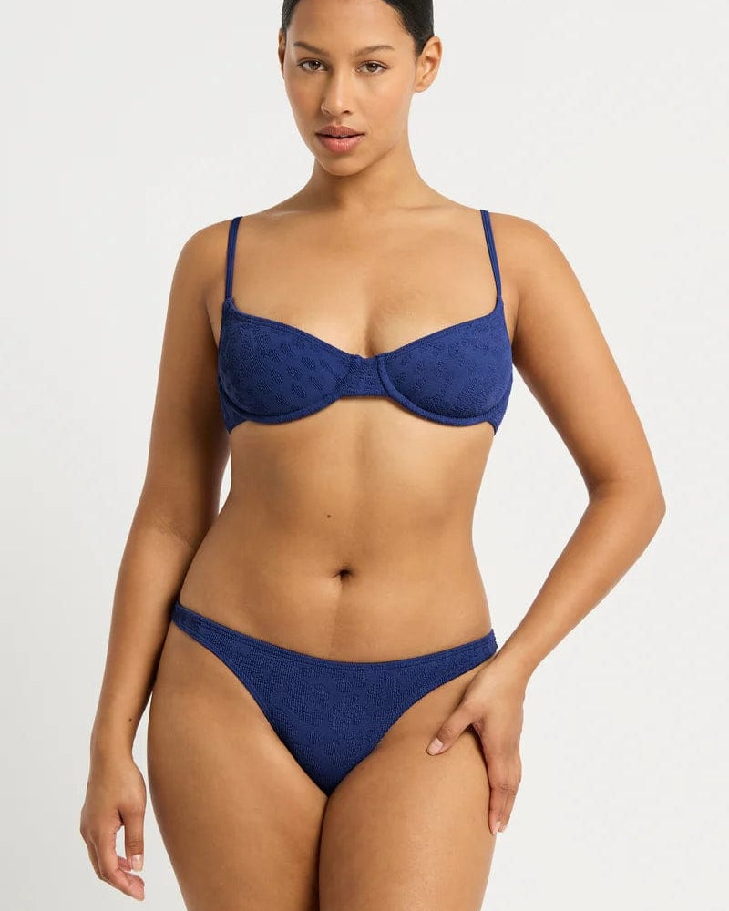 Bond Eye Gracie Balconette BOUND465A Bond Eye Gracie Balconette Splash Swimwear Bikini Tops Sapphire Animalia / O/S 9347760617866