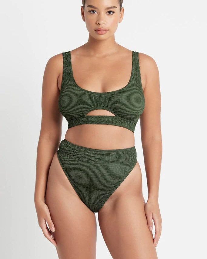 Bond Eye Savannah Eco Brief - Khaki BOUND052E Splash Swimwear Bikini Bottoms O/S 9347760373892