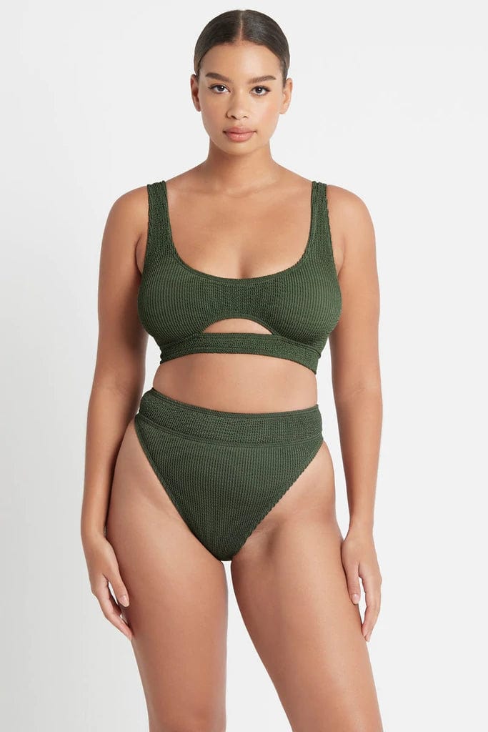 Bond Eye Savannah Eco Brief - Khaki BOUND052E Splash Swimwear Bikini Bottoms O/S 9347760373892