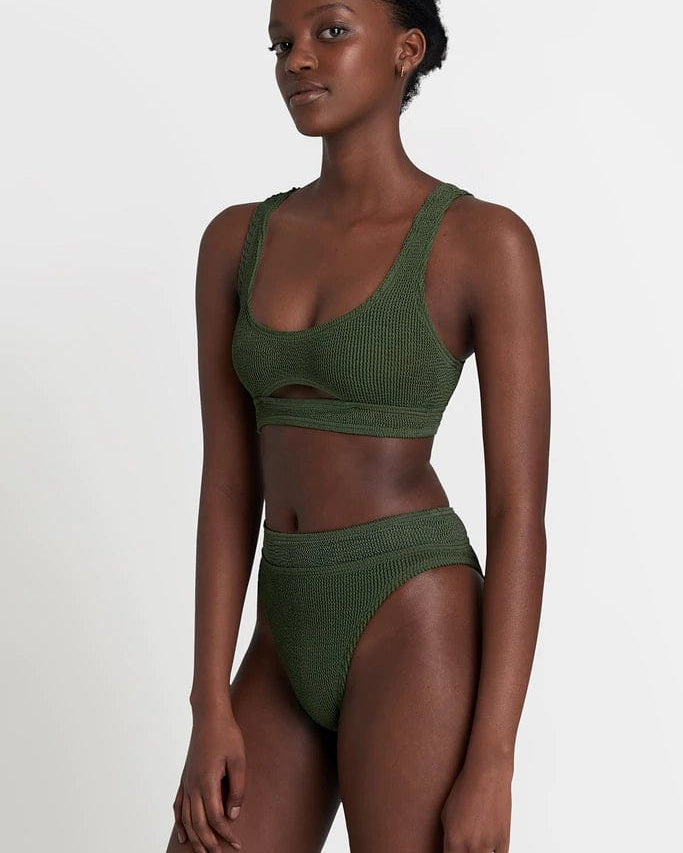 Bond Eye Savannah Eco Brief - Khaki BOUND052E Splash Swimwear Bikini Bottoms O/S 9347760373892