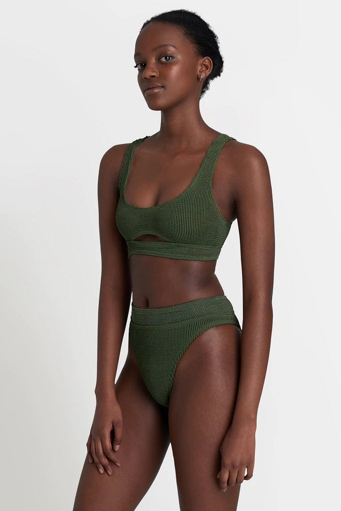 Bond Eye Savannah Eco Brief - Khaki BOUND052E Splash Swimwear Bikini Bottoms O/S 9347760373892