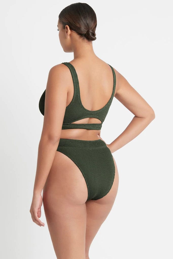 Bond Eye Savannah Eco Brief - Khaki BOUND052E Splash Swimwear Bikini Bottoms O/S 9347760373892