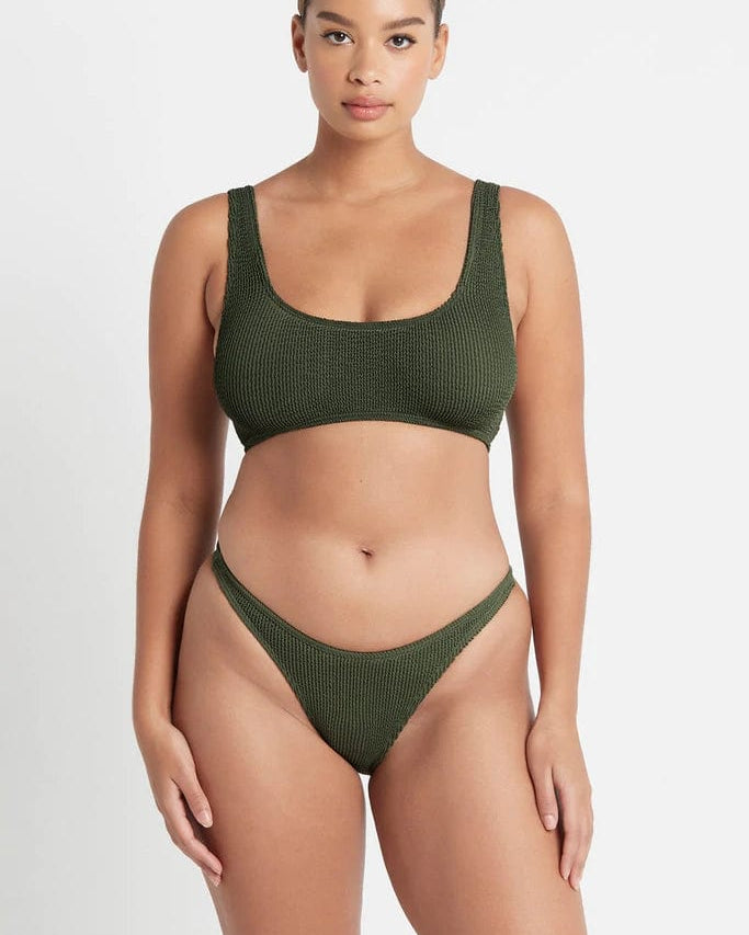 Bond Eye Scene Brief Eco - Khaki BOUND047E Splash Swimwear Bikini Bottoms O/S 9347760373861