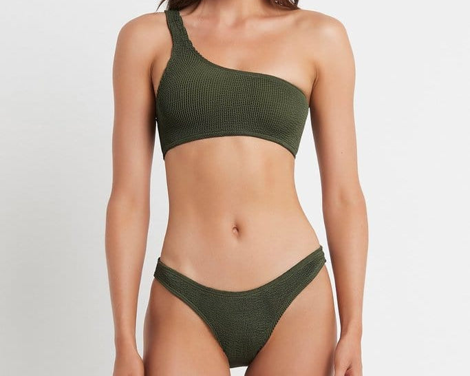 Bond Eye Sign Brief Eco - Khaki BOUND048E Splash Swimwear Cheeky Bikini Bottoms O/S 9347760373878