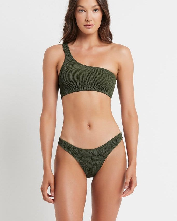 Bond Eye Sign Brief Eco - Khaki BOUND048E Splash Swimwear Cheeky Bikini Bottoms O/S 9347760373878