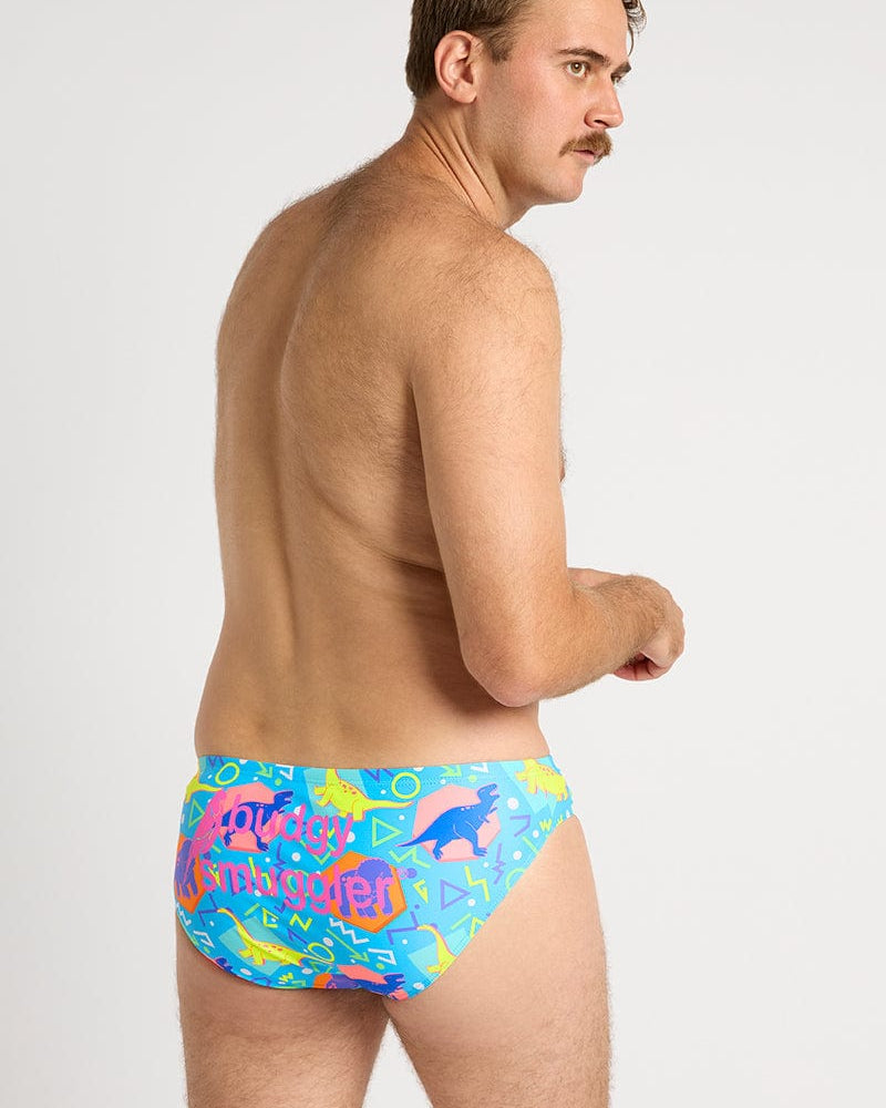 Budgy Smuggler Underwear Blue Dinosaur Budgy Smuggler Blue Dinosaur
