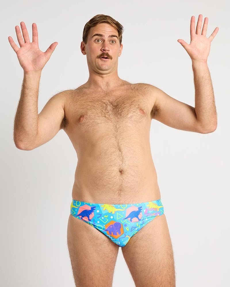 Budgy Smuggler Underwear Blue Dinosaur Budgy Smuggler Blue Dinosaur