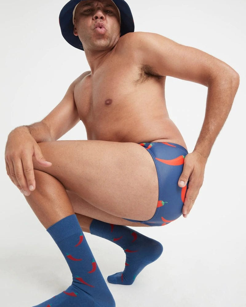 Budgy Smuggler Chilli Willies Budgy Smuggler - Chilli Willies Splash Swimwear Underwear