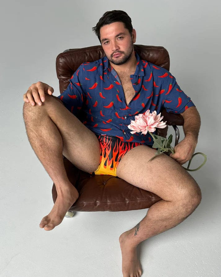 Budgy Smuggler Fieri Flames* Budgy Smuggler - Pink Fineapples Splash Swimwear Underwear