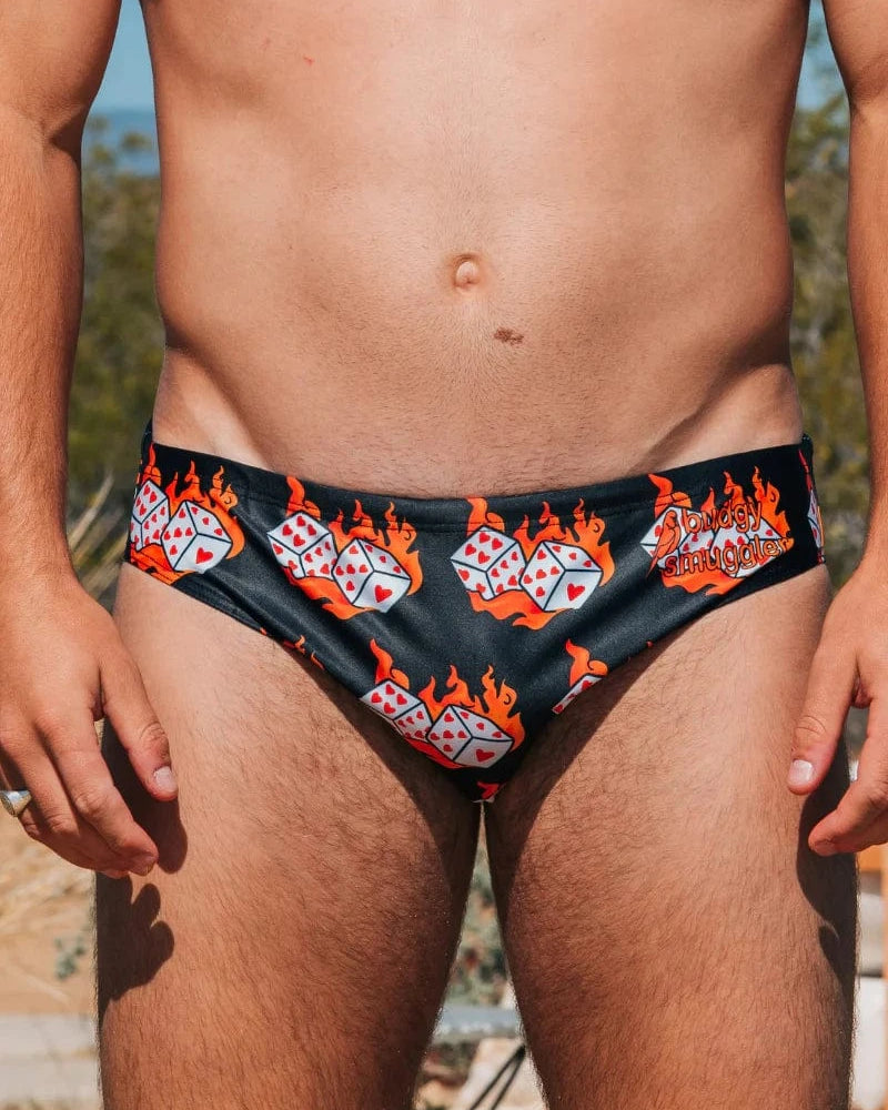 Budgy Smuggler Flaming Dice Flaming Dice Splash Swimwear Underwear