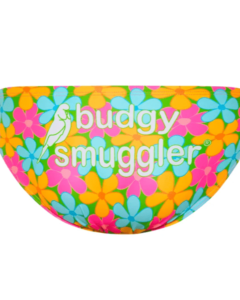 Budgy Smuggler Mens Brief Fluro Flowers* Budgy Smuggler Palm Trees