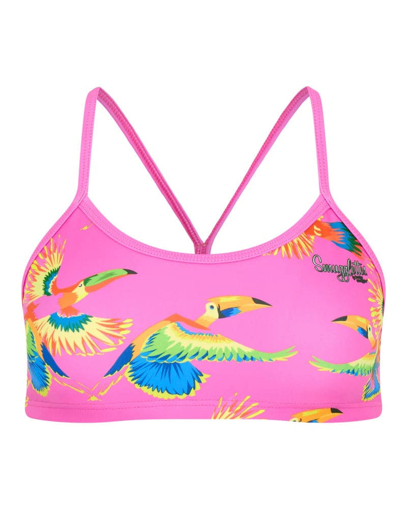 Budgy Smuggler Freshwater Top in Flying Parrots Budgy Smuggler Freshwater Top in Flying Parrots Splash Swimwear Bikini Tops