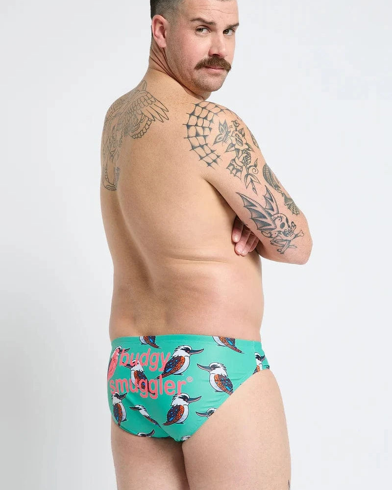 Budgy Smuggler Kookaburra Budgy Smuggler Sardines Splash Swimwear Mens Brief