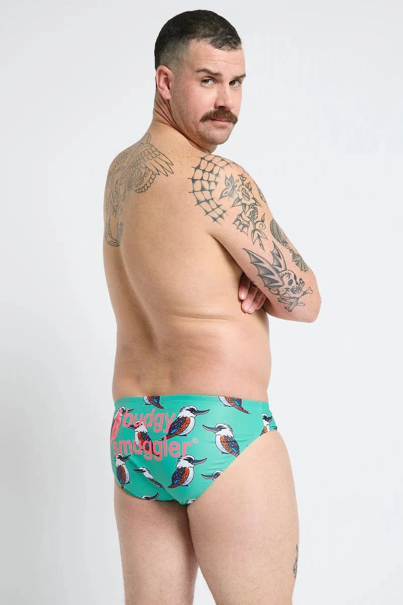 Budgy Smuggler Kookaburra Budgy Smuggler Sardines Splash Swimwear Mens Brief