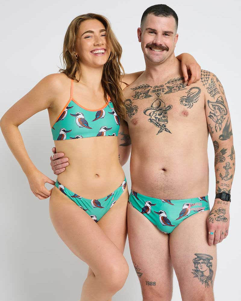 Budgy Smuggler Kookaburra Budgy Smuggler Sardines Splash Swimwear Mens Brief