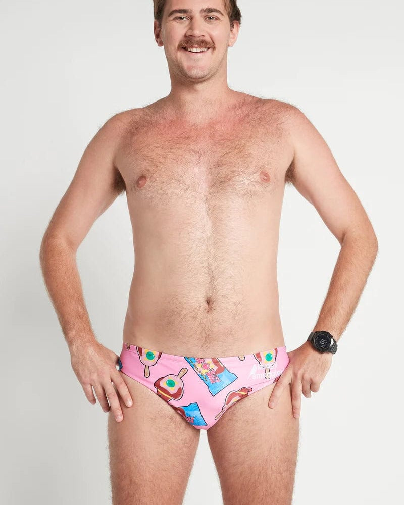 Budgy Smuggler Pink Bubble O Bill Smuggler* Splash Swimwear Underwear