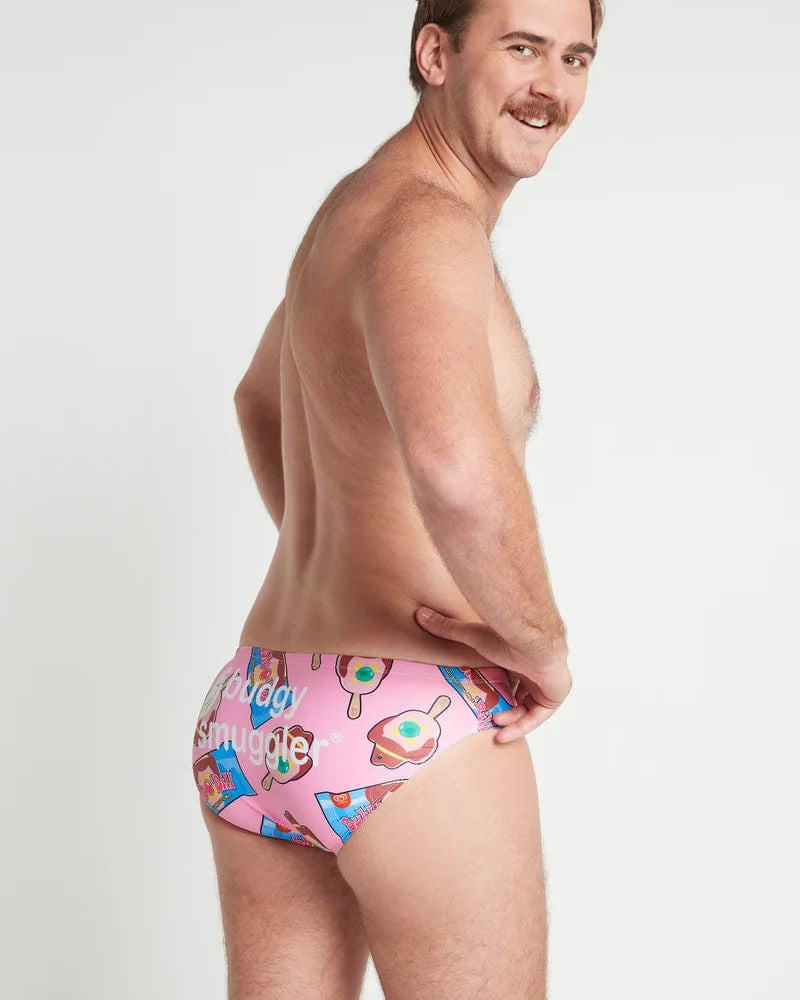 Budgy Smuggler Pink Bubble O Bill Smuggler* Splash Swimwear Underwear