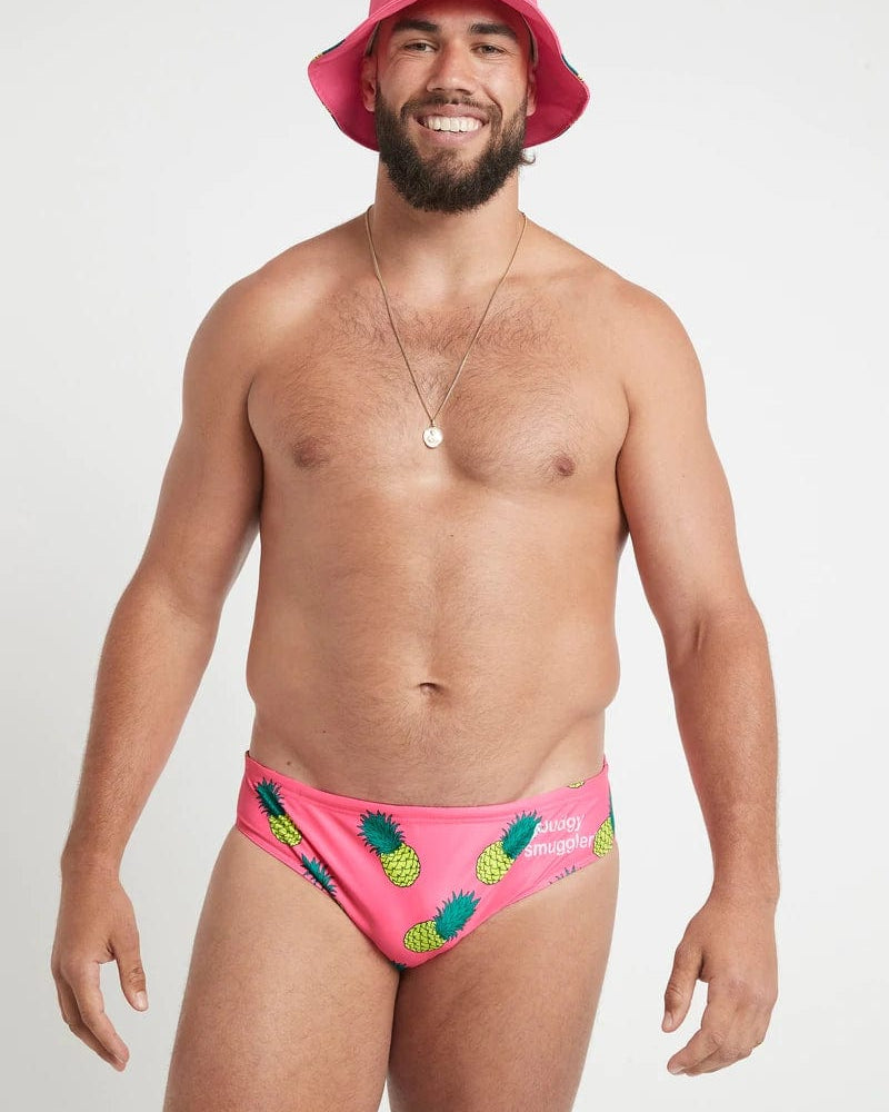 Budgy Smuggler Pink Fineapples Budgy Smuggler - Pink Fineapples Splash Swimwear Underwear