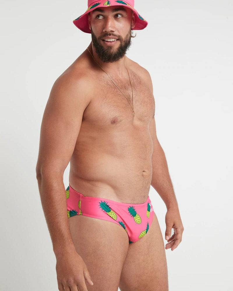 Budgy Smuggler Pink Fineapples Budgy Smuggler - Pink Fineapples Splash Swimwear Underwear