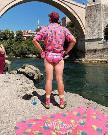 Budgy Smuggler Pink Fineapples Budgy Smuggler - Pink Fineapples Splash Swimwear Underwear