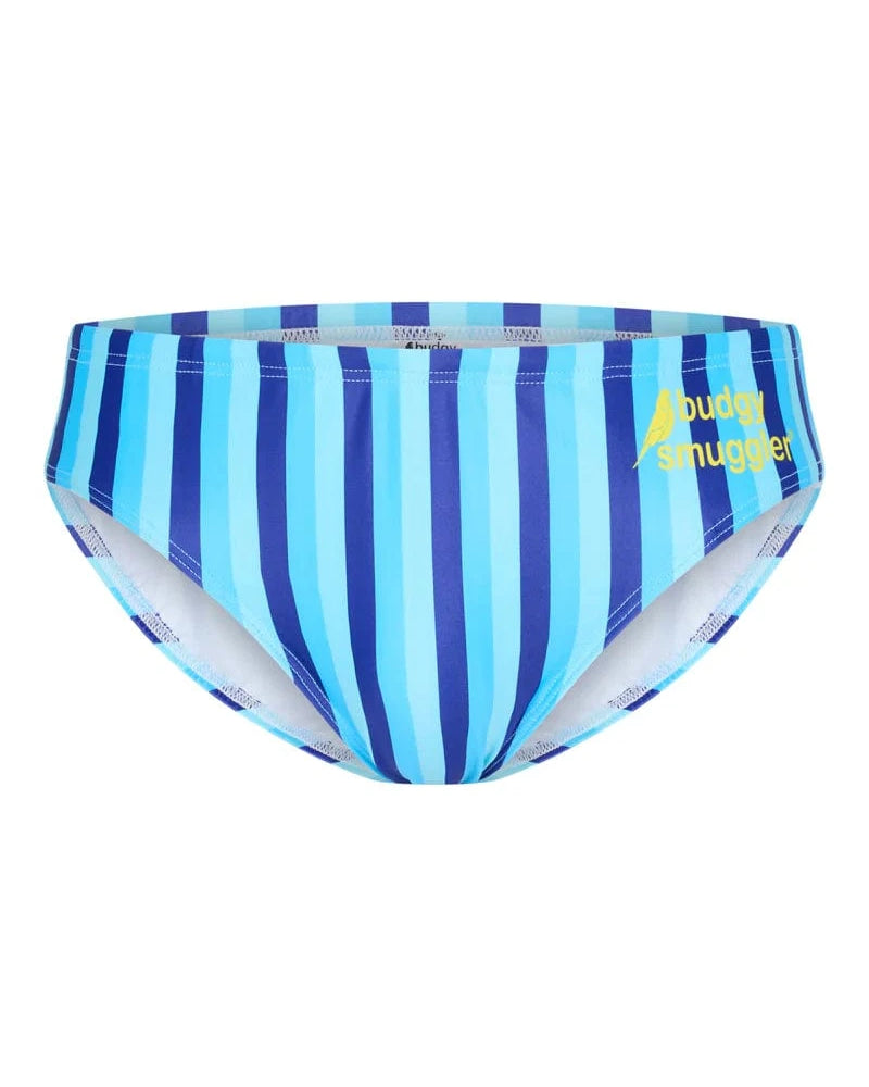 Budgy Smuggler Riviera Blue Stripe Riviera Blue Stripe Splash Swimwear Underwear