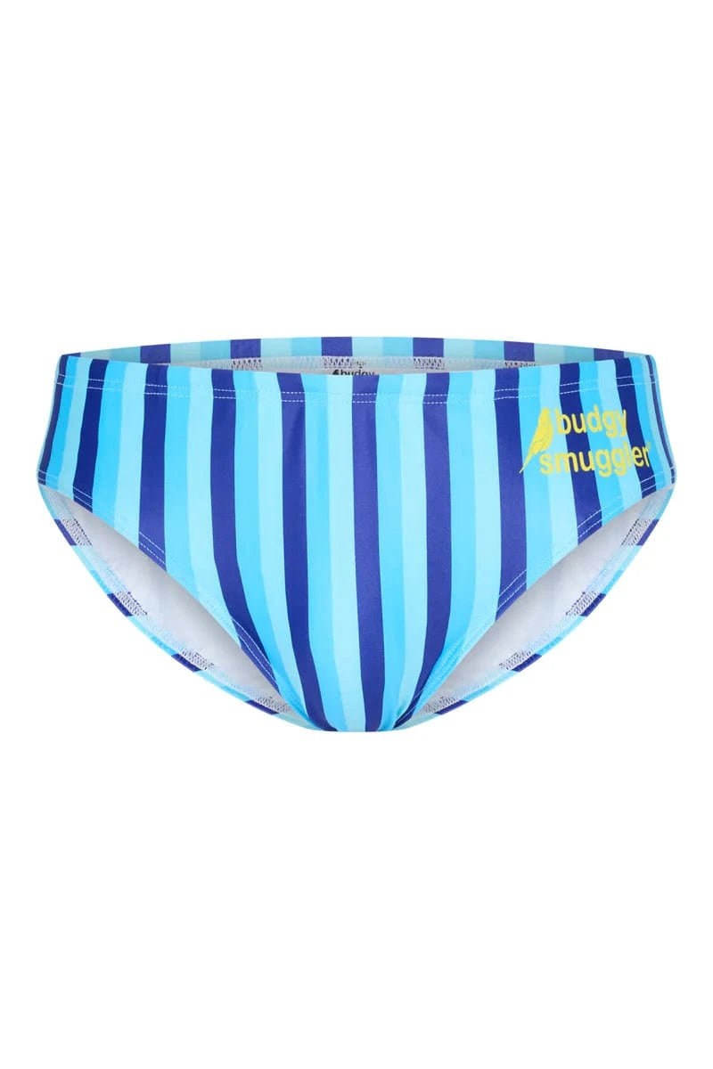 Budgy Smuggler Riviera Blue Stripe Riviera Blue Stripe Splash Swimwear Underwear