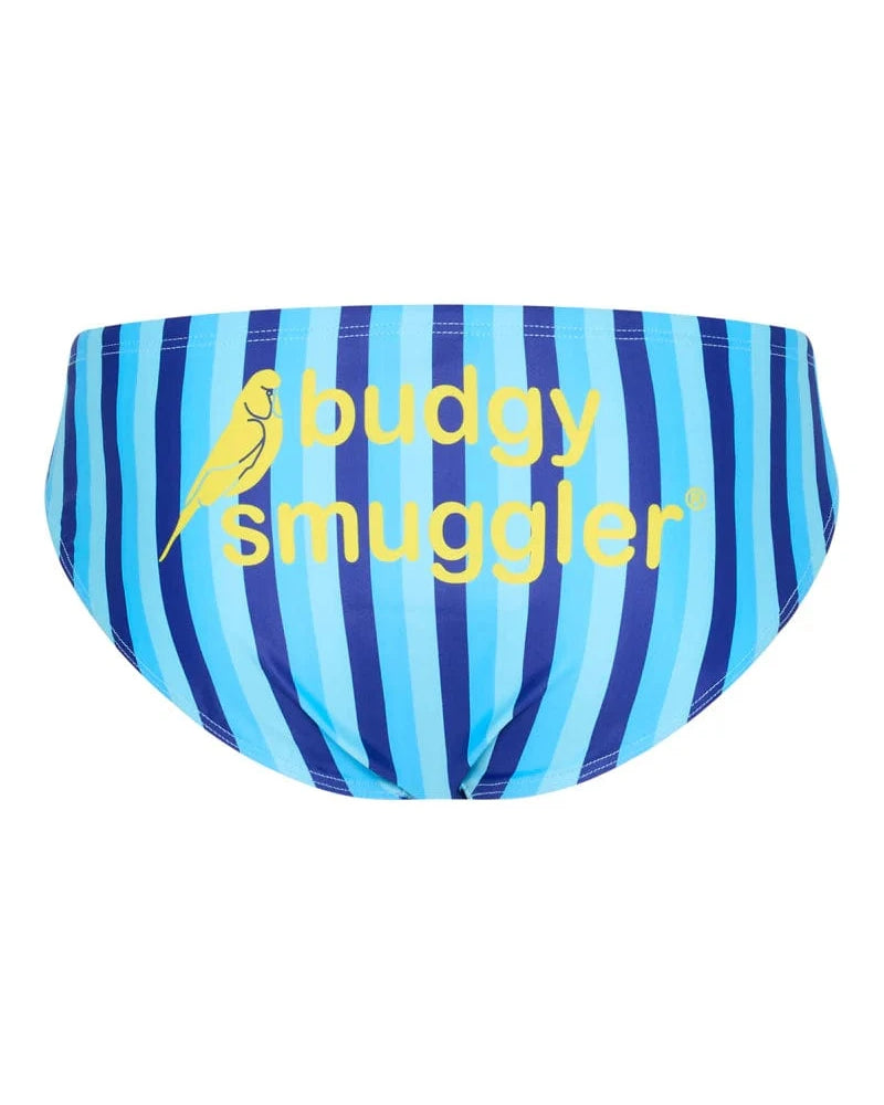 Budgy Smuggler Riviera Blue Stripe Riviera Blue Stripe Splash Swimwear Underwear