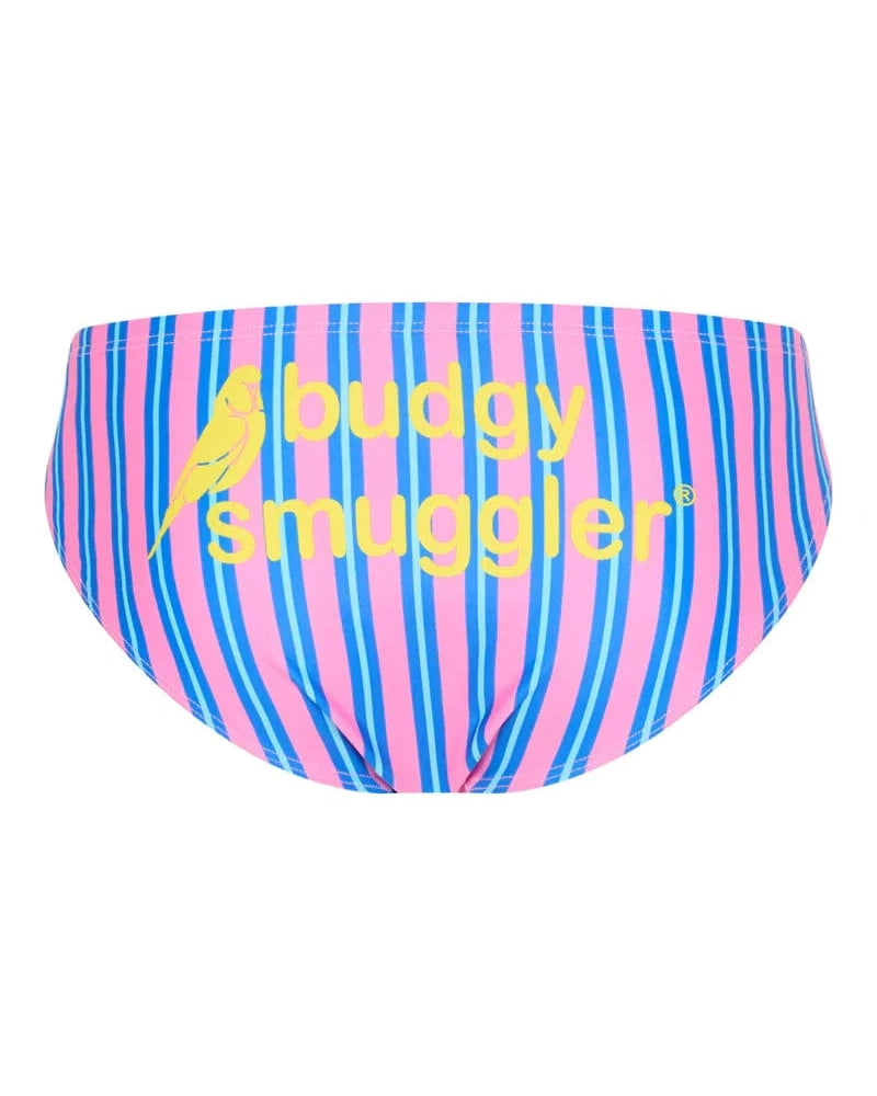 Budgy Smuggler Riviera Pink Stripe Riviera Pink Stripe Splash Swimwear Underwear