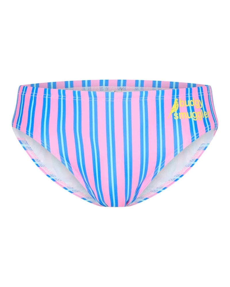 Budgy Smuggler Riviera Pink Stripe Riviera Pink Stripe Splash Swimwear Underwear