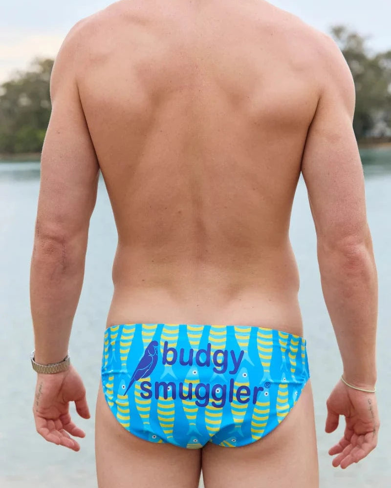 Budgy Smuggler Sardines Budgy Smuggler Sardines Splash Swimwear Mens Brief