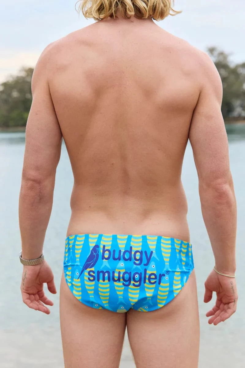 Budgy Smuggler Sardines Budgy Smuggler Sardines Splash Swimwear Mens Brief
