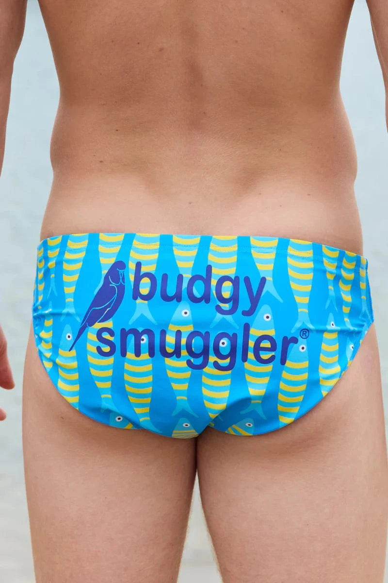 Budgy Smuggler Sardines Budgy Smuggler Sardines Splash Swimwear Mens Brief
