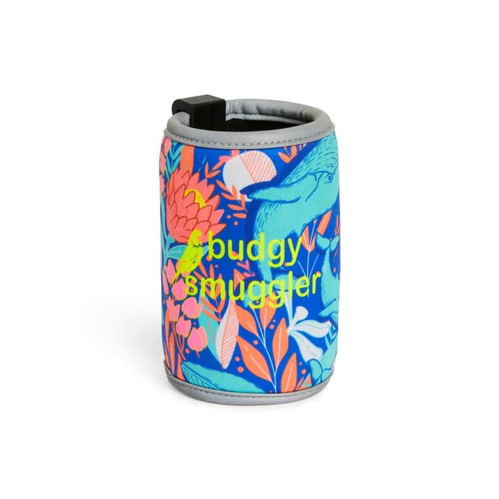 Budgy Smuggler Stubby Coolers With Clip Splash Swimwear Underwear Blue Whale 1000015439