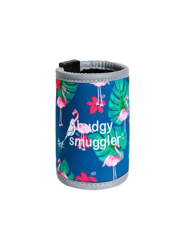 Budgy Smuggler Stubby Coolers With Clip Splash Swimwear Underwear Flamingo 1000016811